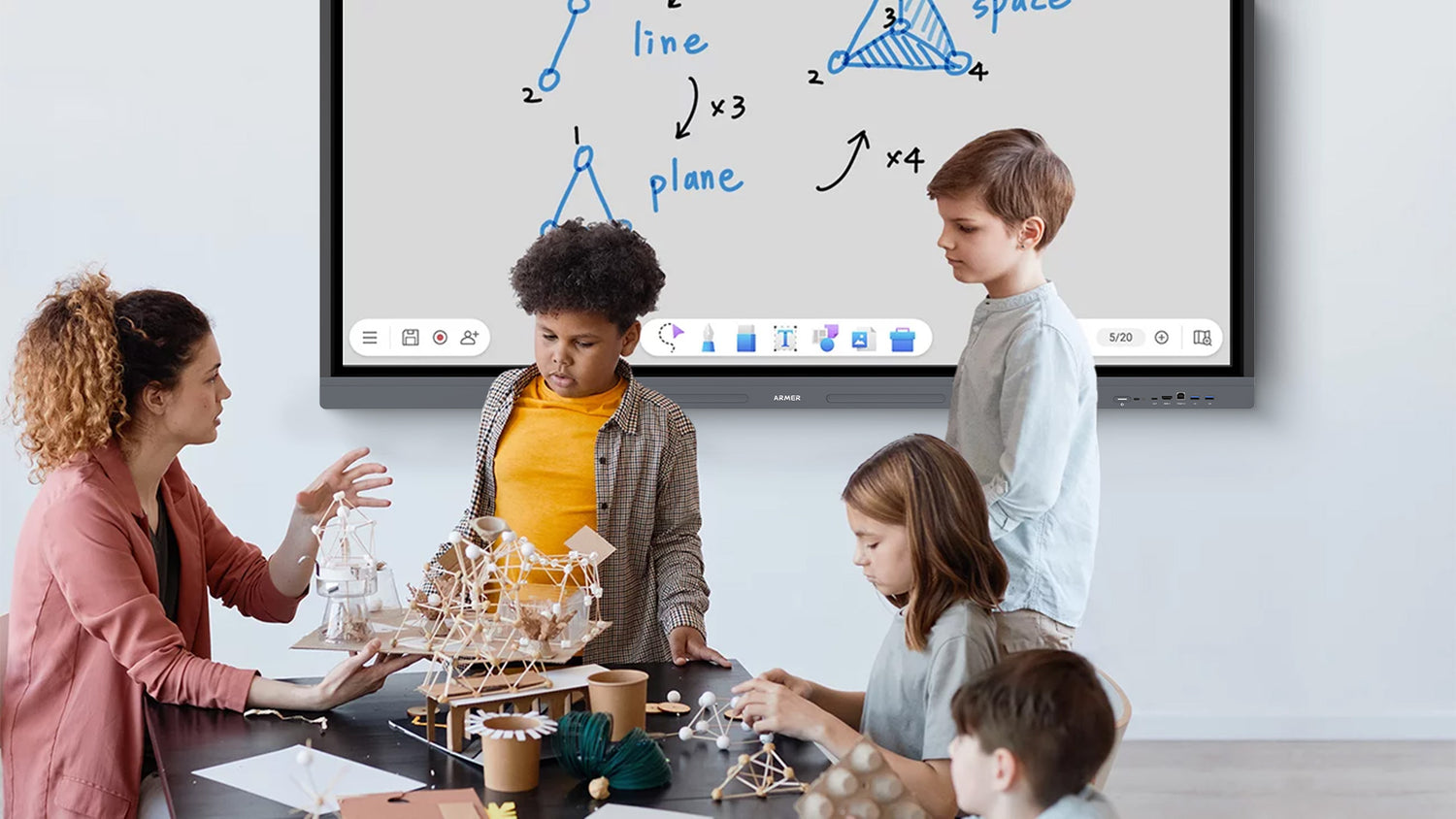 Answers to problems encountered when using Armer smart whiteboard