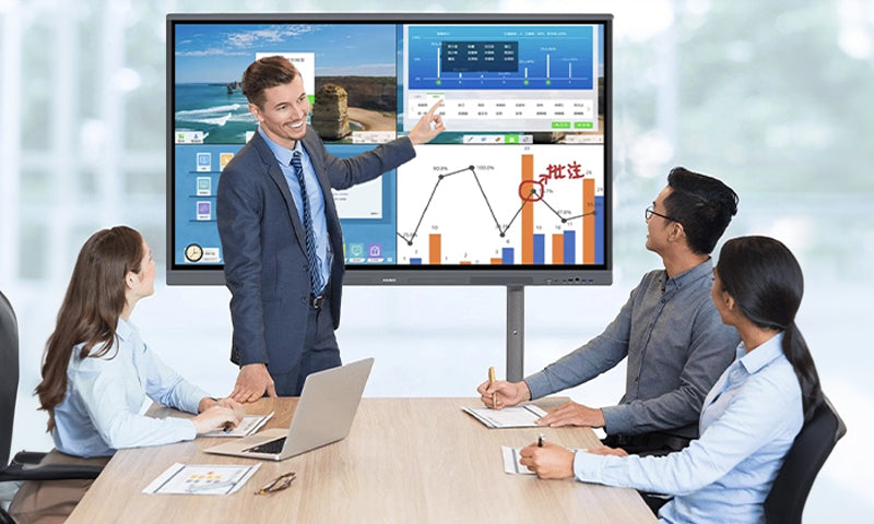 Smart whiteboard is an innovative solution to realize paperless office
