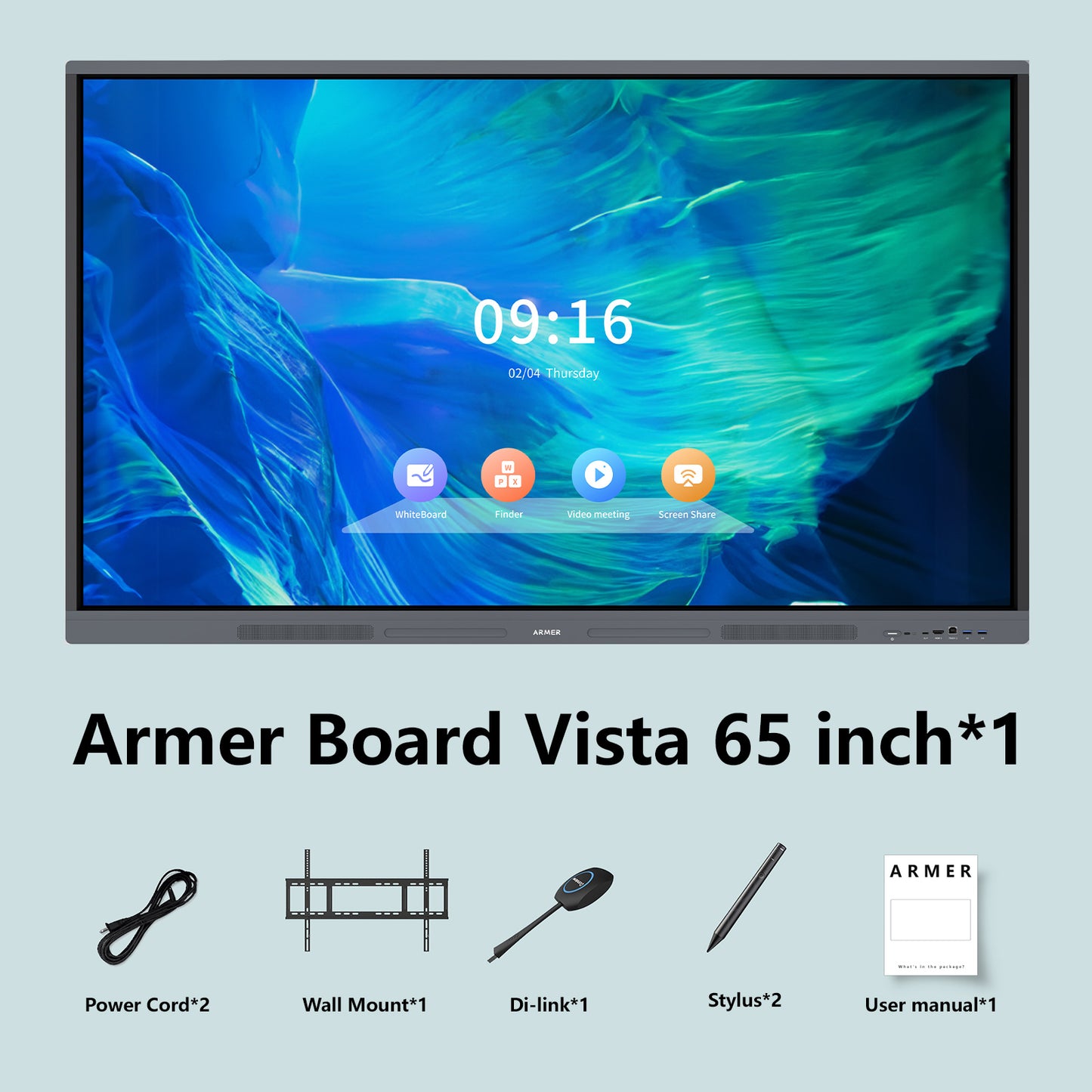 Armer Board Elite 65 inch