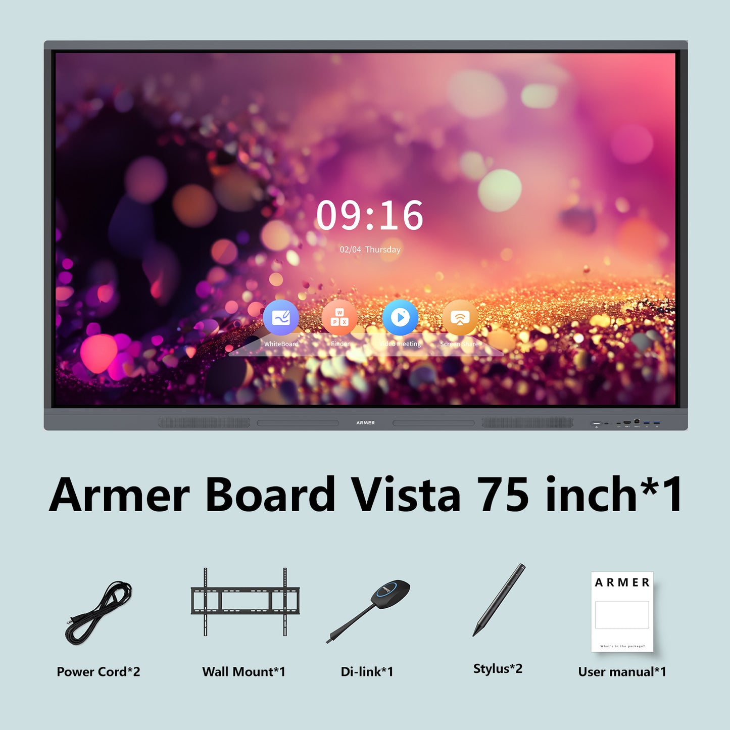 Armer Board Grand 75 inch