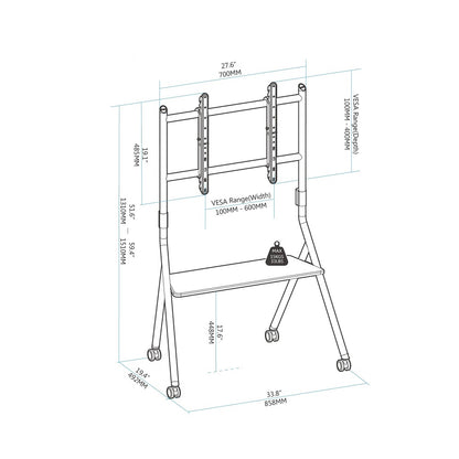 Armer Board Vista 55 " ,Get a Free Mobile Stand