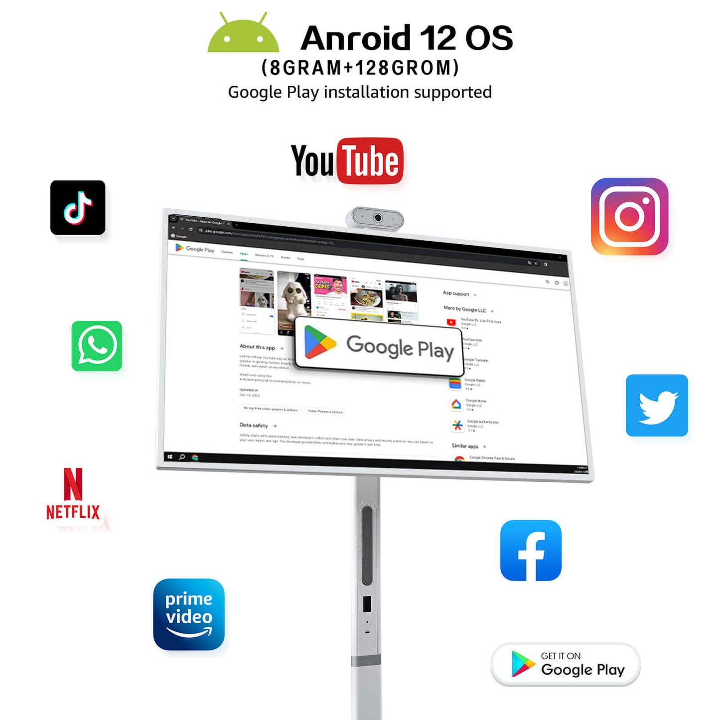 Armerboard GoView TV 32"，2.0 Upgraded